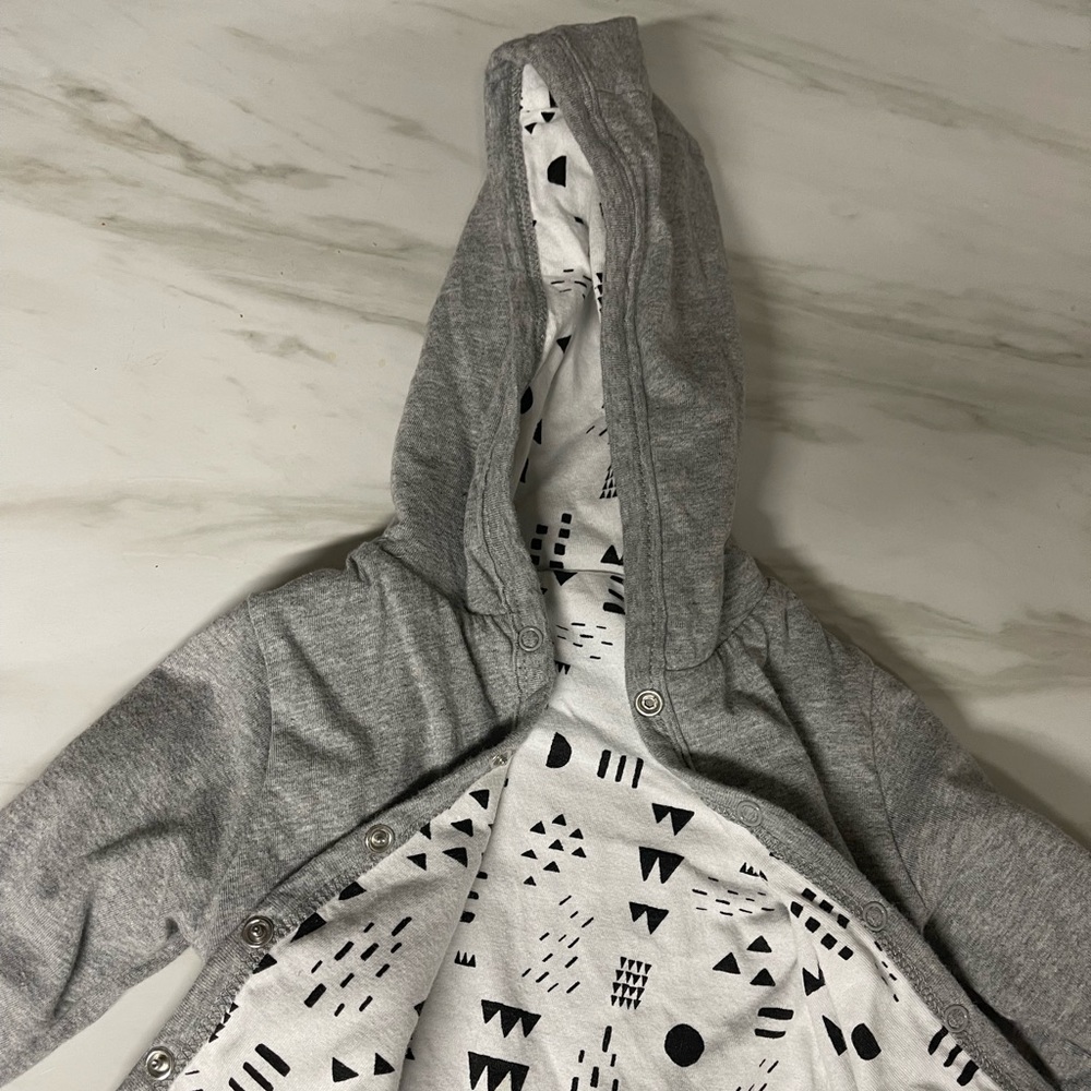 Organic cotton HONEST button up sweater